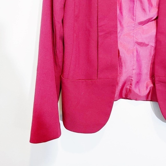 Tobi Red Open Blazer EUC SZ M - Picture 2 of 8